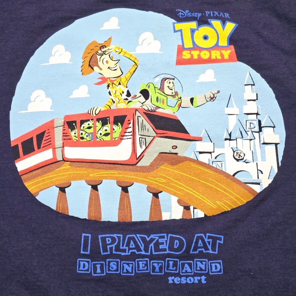 Disneyland Resort Pixar Toy Story Kids Tshirt Size Youth Medium - Picture 3 of 5